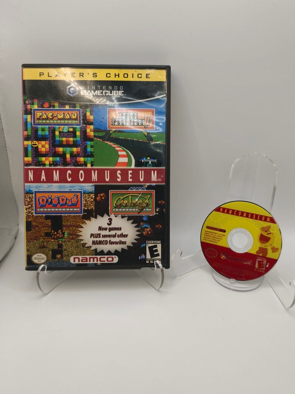 Namco Museum GameCube Players Choice Pac-Man Galaga Tested